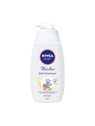 NIVEA Baby Нежен Мицеларен шампоан Шампоан за коса унисекс 500ml