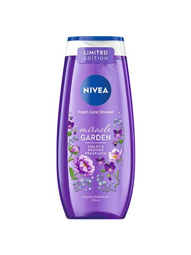 NIVEA Душ-гел Miracle Garden Violet Душ гел дамски 250ml