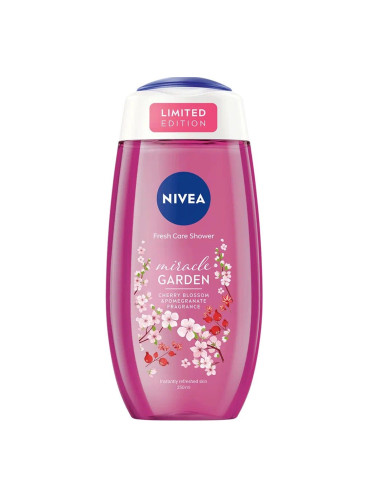 NIVEA Душ-гел Miracle Garden Cherry Blossom Душ гел дамски 250ml