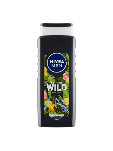 NIVEA MEN Душ-гел Extreme Wild Fresh Green Душ гел мъжки 500ml