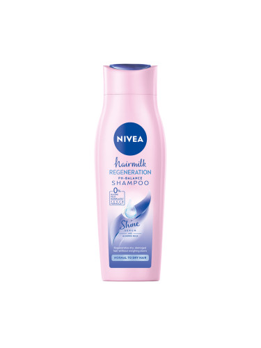 NIVEA HC Подхранващ шампоан за коса с нормална структура Hairmilk Шампоан за коса дамски 250ml