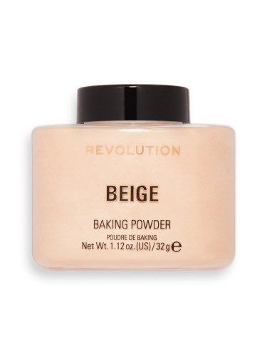 Makeup Revolution Loose Baking Powder Beige Пудра прахообразна  32gr