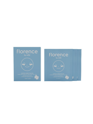 FLORENCE BY MILLS Surfing Under The Eyes Hydration Gel Pads, 3 Pairs Маска за очи дамски  