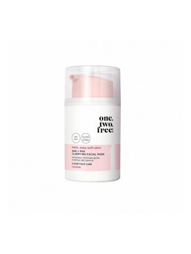 ONE.TWO.FREE  AHA + PHA Clarifying Facial Mask Маска за лице дамски 50ml