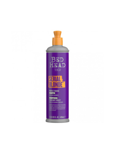 TIGI BED HEAD Serial Blonde Purple Toning Shampoo  Шампоан за коса дамски 400ml
