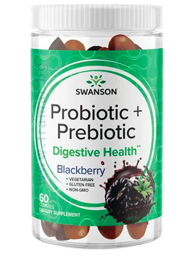 СУОНСЪН ПРОБИОТИК + ПРЕБИОТИК дъвчащи таблетки * 60