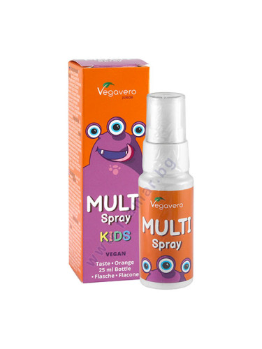 ВЕГАВЕРО МУЛТИВИТАМИНИ ЗА ДЕЦА орален спрей 25 мл