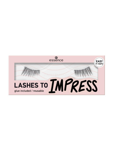 Essence Lashes To Impress 03 Half Lashes Изкуствени мигли за жени 1 бр