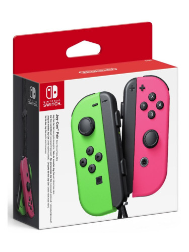  Nintendo Switch Joy-Con (комплект контролери) - зелено/розово