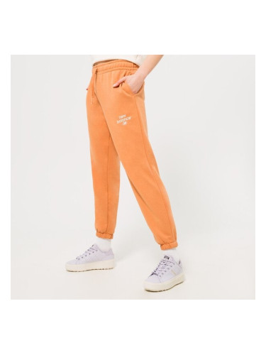 New Balance Панталони Nb Essentials Graphic Fleece дамски Дрехи Панталони WP31508SEI Оранжев