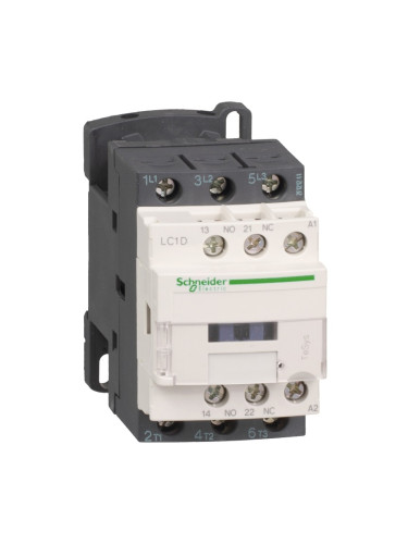 Контактор LC1D12E5, 3-полюсен, 3xNO, 12A, 48VAC, помощни контакти NO+NC