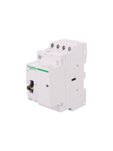 Контактор A9C21833, 3-полюсен, 3xNO, 230VAC, 25A
