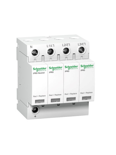 Катоден отводител 3P+N, 350VAC, 8kA, A9L08600, Schneider Electric