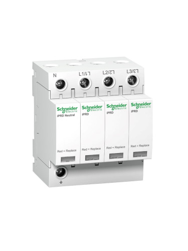 Катоден отводител 3P+N, 340VAC, 8kA, A9L08601, Schneider Electric
