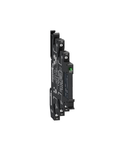 Електромагнитно slim реле RSL1PVBU, с цокъл, 24VDC, 6A, 24VAC/VDC