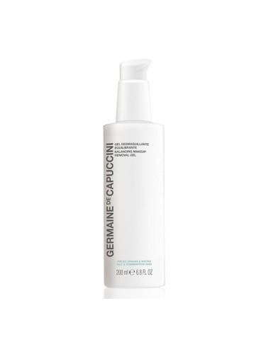Измиващ гел за лице и почистване на грим Germaine De Capuccini Options Balancing Makeup Removal Gel