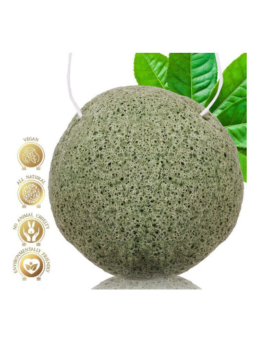 Ексфолираща гъба конджак за лице Royal Van Son Geisha Of Japan Konjac Calming Massage Sponge