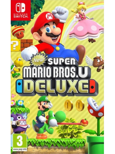 Игра New Super Mario Bros. U Deluxe за Nintendo Switch