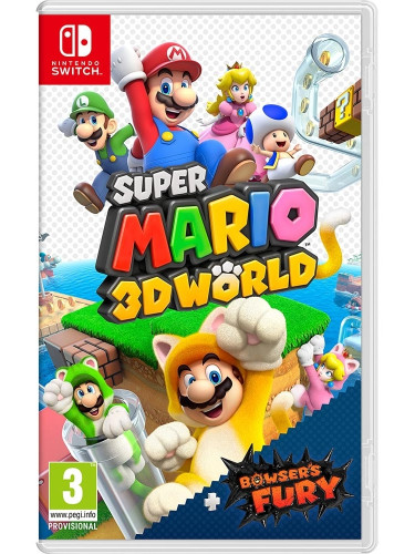 Игра Super Mario 3D World + Bowser's Fury за Nintendo Switch