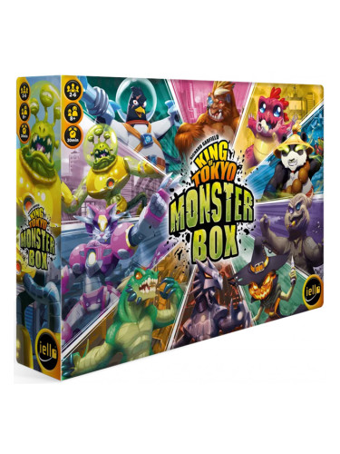  Настолна игра King of Tokyo: Monster Box - семейна