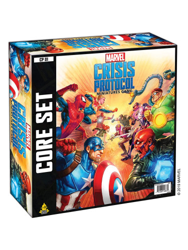  Настолна игра за двама Marvel: Crisis Protocol - стратегическа