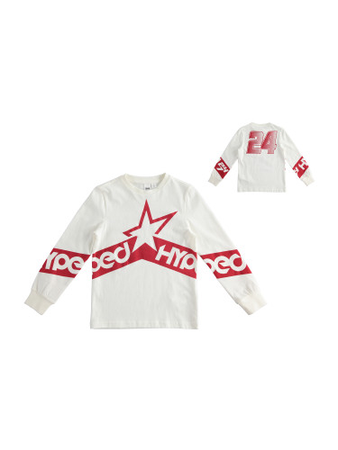 Детска спортна блуза с щампа iDO 41715