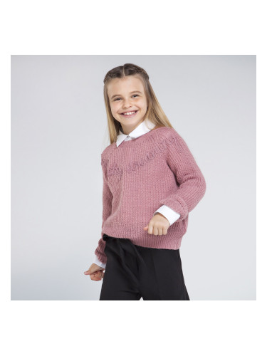 Детски красив плетен пуловер Mayoral 7326