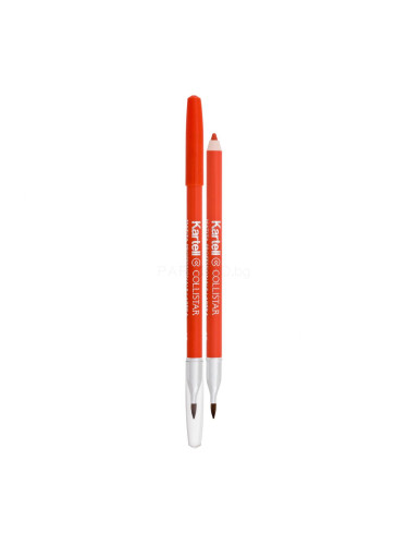 Collistar Professional Kartell Молив за устни за жени 1,2 ml Нюанс 19 Arancio Matelasse