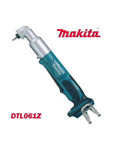 Винтоверт акумулаторен, ъглов, ударен/Impact, Makita DTL061Z, 18V, LXT, 1/4", 60Nm