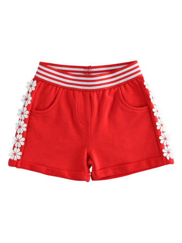 Детски спортни панталони в червен цвят  iDO 4J773