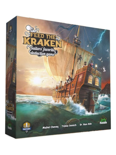  Настолна игра Feed the Kraken - парти