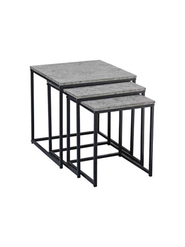 3 БР ПОМОЩНИ МАСИ В ЧЕРНО И ТЕКСТУРА БЕТОН