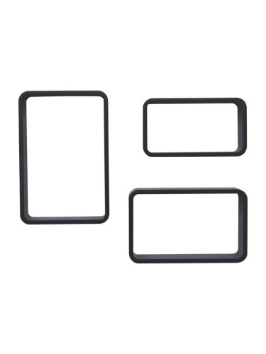 СВЕН СЕТ 3 ЕТАЖЕРКИ 45/11/30; 40/11/25; 35/11/20h ЧЕРЕН МАТ