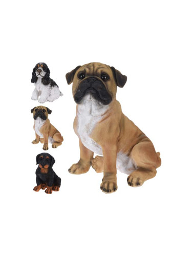 ГРАДИНСКА ФИГУРА КУЧЕ АСОРТИ 17/18.5/27 СМ