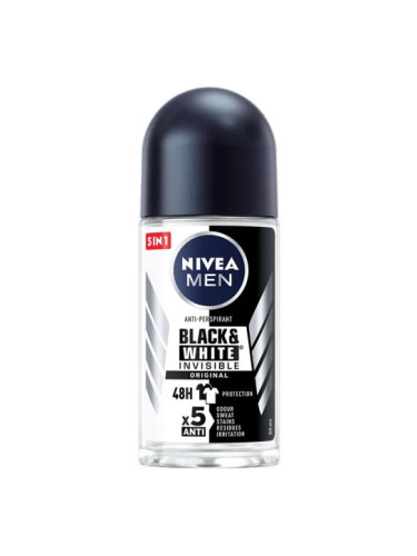 NIVEA MEN BLACK&WHITE INVISIBLE Дезодорант рол-он 50 мл