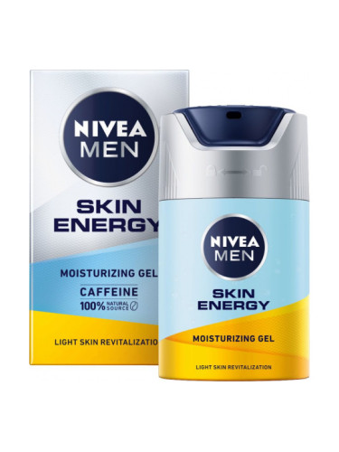 NIVEA MEN ACTIVE ENERGY Крем-гел за лице с Кофеин 50 мл