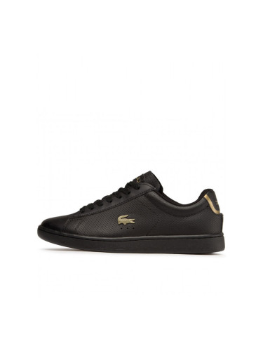 LACOSTE Carnaby Evo Nappa Leather Sneakers Black