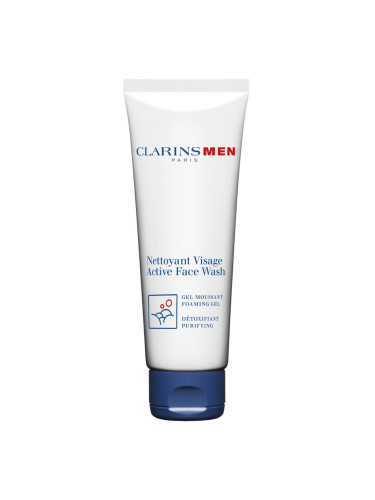 ClarinsMen Active Face Wash Почистваща пяна мъжки 125ml