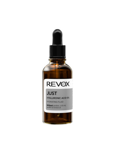 REVOX B77 JUST Hyaluronic Acid 5% Hydrating Fluid Серум дамски 30ml