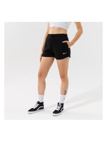 Nike Шорти W Nsw Essntl Prnt дамски Дрехи Къси панталони DJ4129-010 Черен