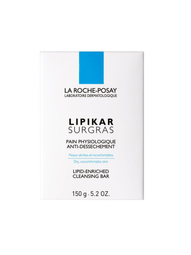 La Roche-Posay Lipikar Surgras Сапун за суха кожа, склонна към атопичен дерматит 150 g