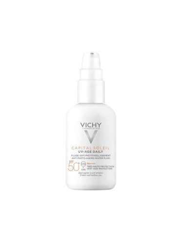 Vichy Capital Soleil Слънцезащитен флуид за лице UV-AGE SPF50+ 40 ml