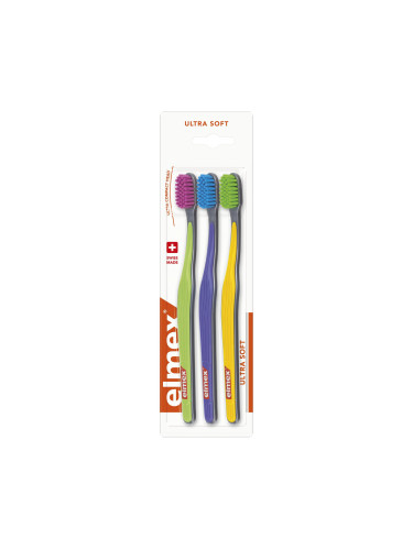 Elmex Ultra Soft Четки за зъби х3 броя