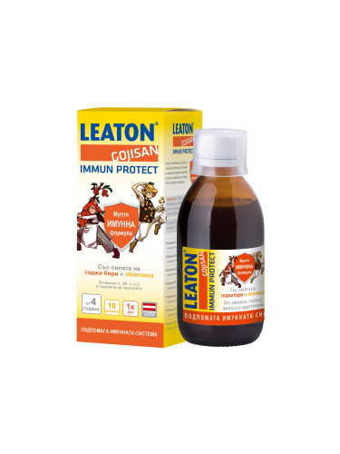 Леатон Gojisan сироп за силна имунна система 240 ml