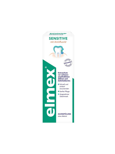 Elmex Sensitive/Елмекс Сензитив вода за уста за чувствителни зъби 400 ml
