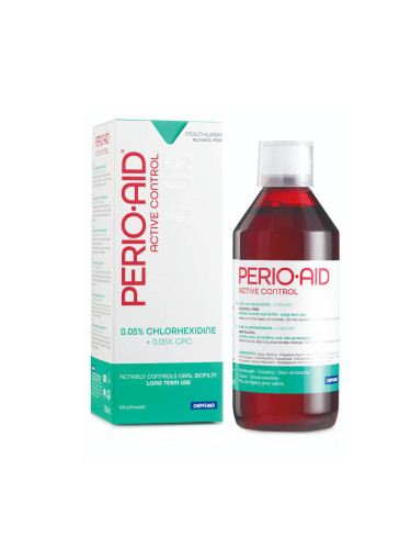 Perio-Aid Active Control Вода за уста при пародонтит и кървящи венци 500 ml