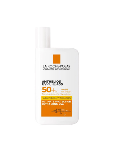 La Roche-Posay Anthelios UVMUNE 400 Слънцезащитен флуид за лице SPF50+ 50 ml