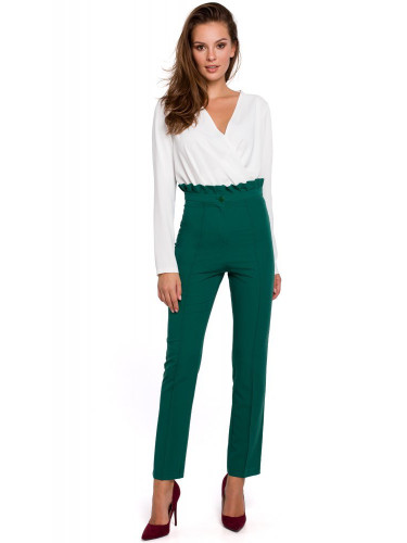 Стилен панталон в зелен цвят K008