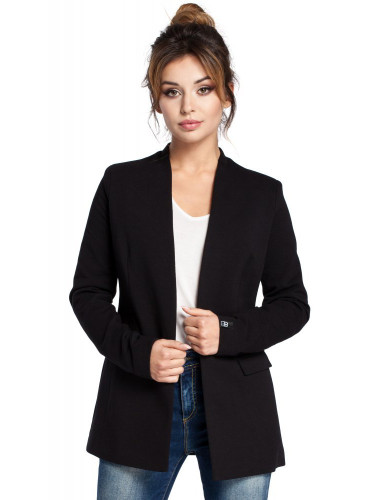 Стилно сако в черен цвят B030