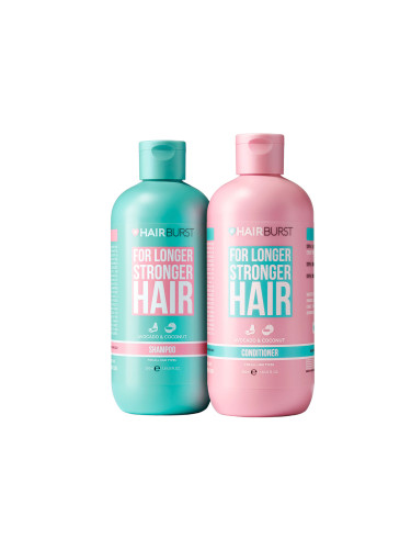 КОМПЛЕКТ HAIRBURST Shampoo and Conditioner For Longer Stronger Hair Шампоан за коса мъжки 700ml